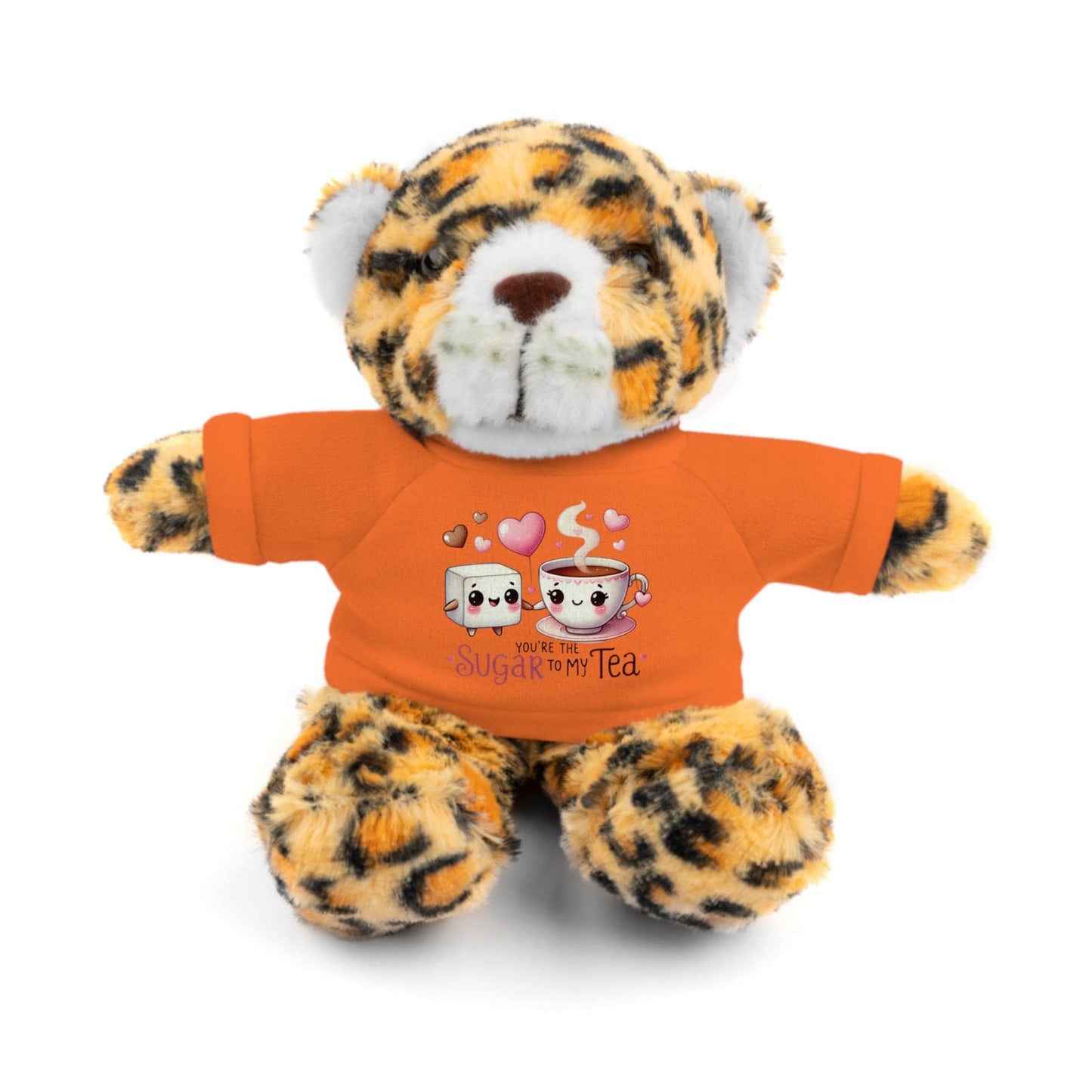 Stuffed Animals with Tee "Sugar To My Tea"