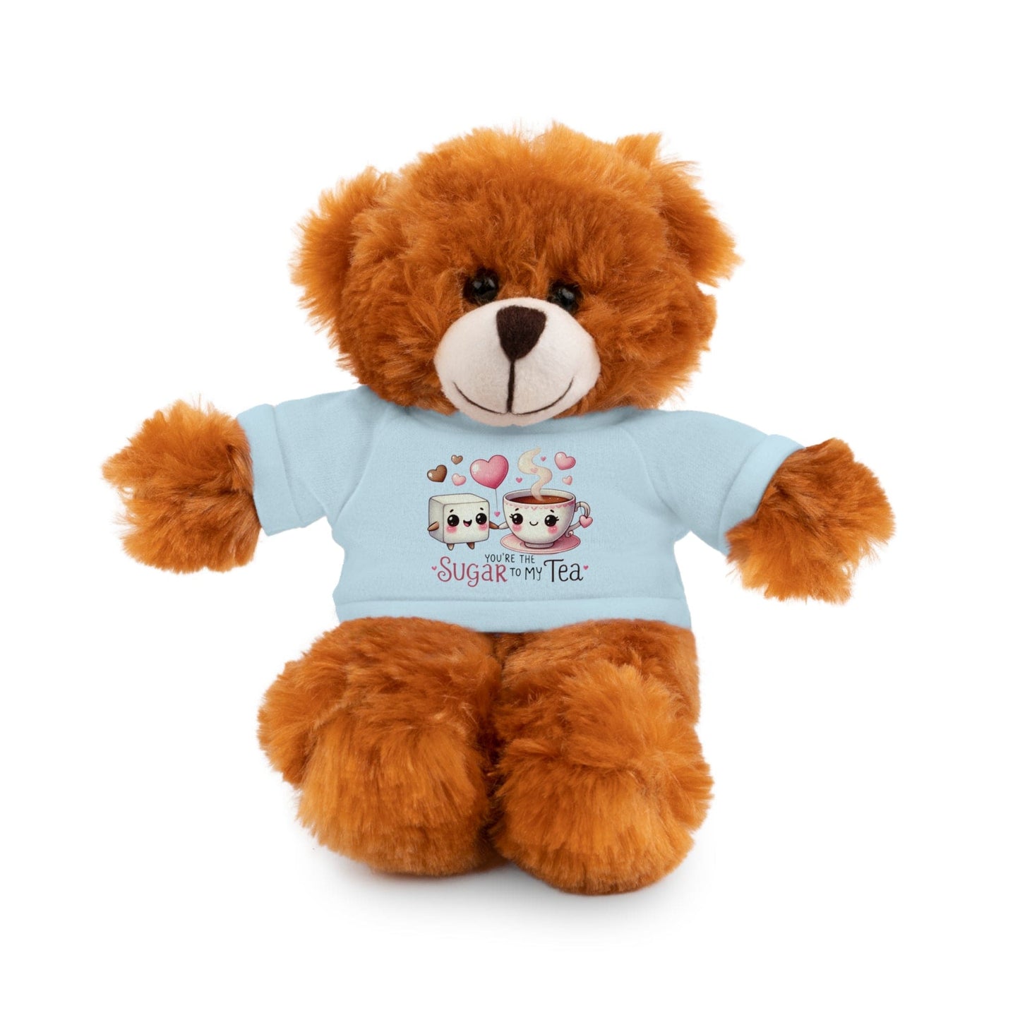 Stuffed Animals with Tee "Sugar To My Tea"