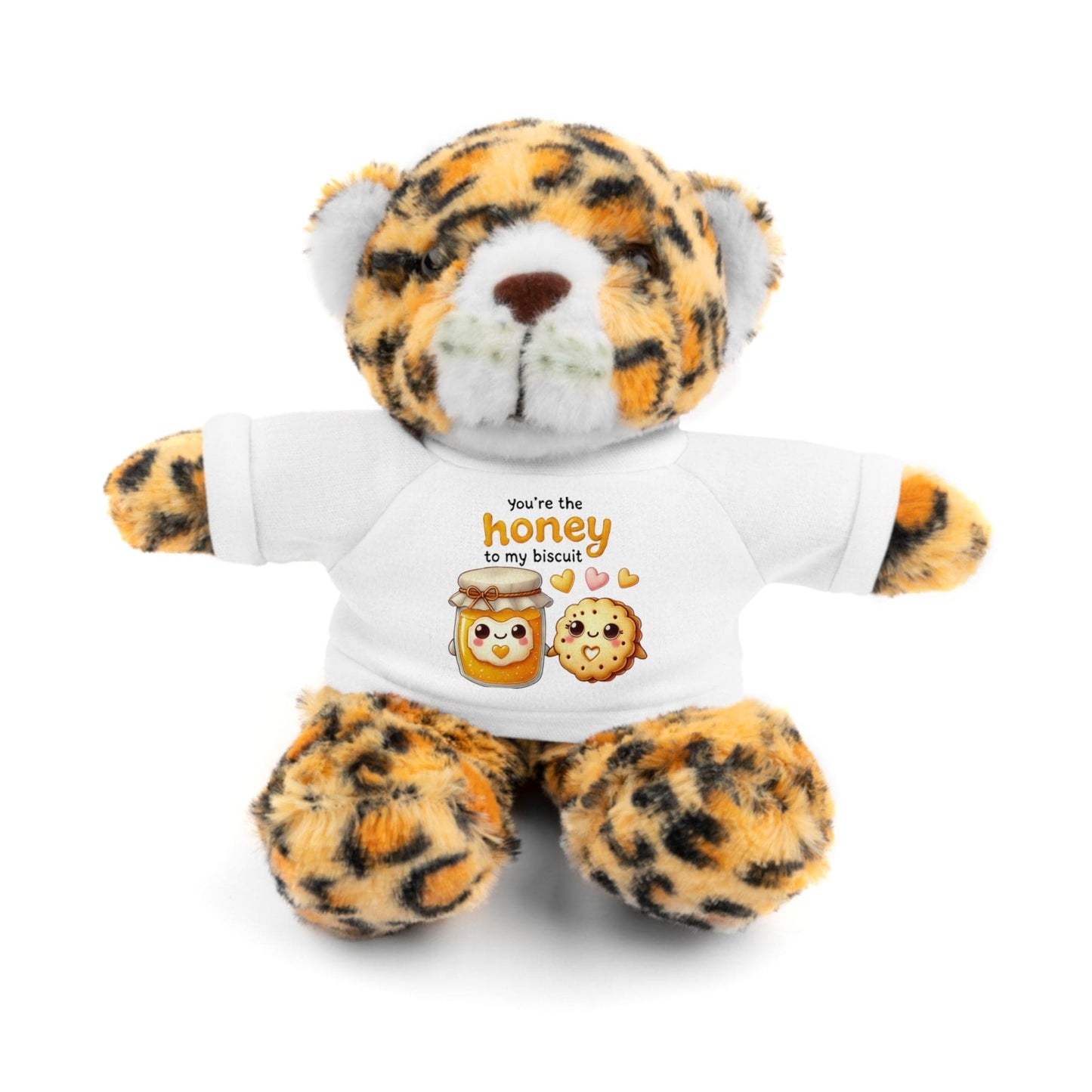 Huggable Valentine’s Day Plushies "Honey To My Biscuit"