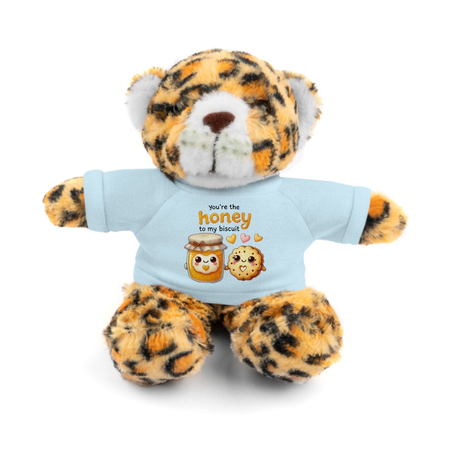 Huggable Valentine’s Day Plushies "Honey To My Biscuit"