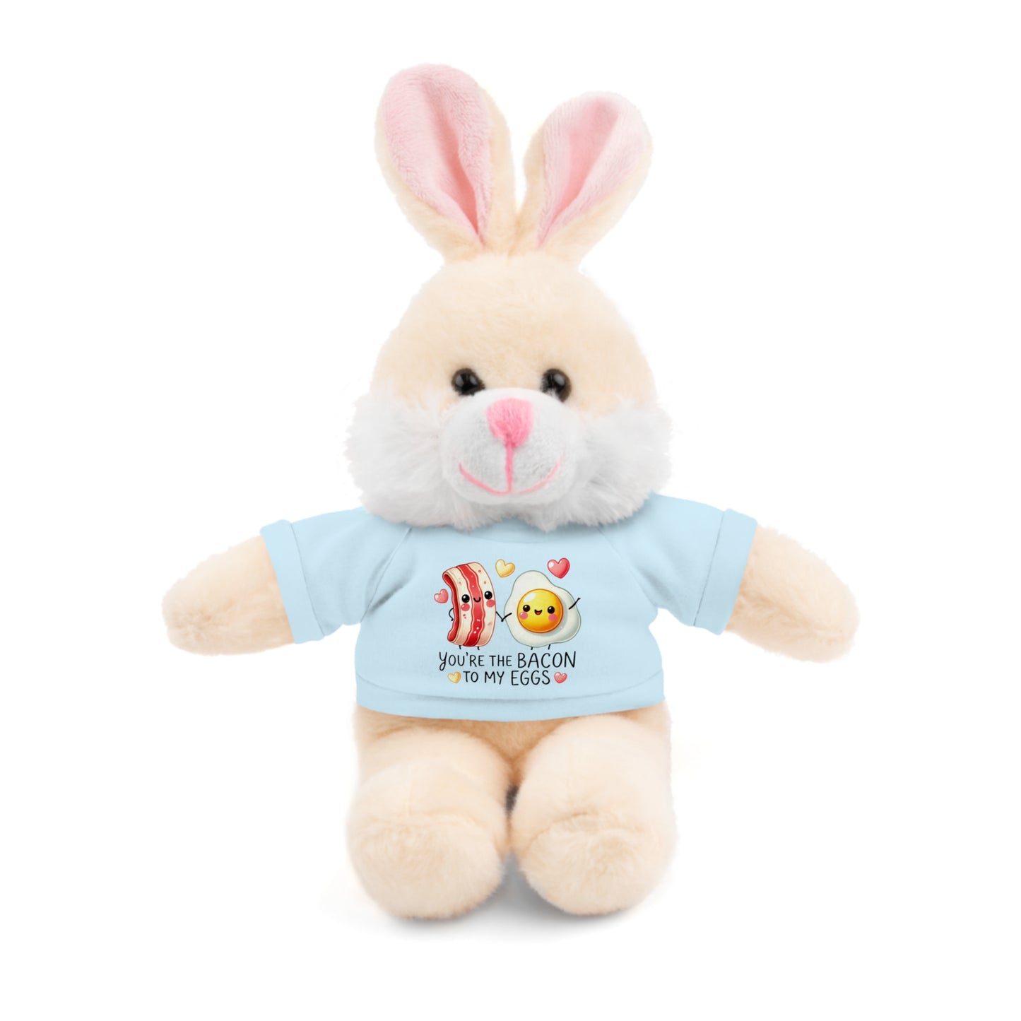 Huggable Valentine’s Day Plushies 'You're the Bacon to My Eggs'