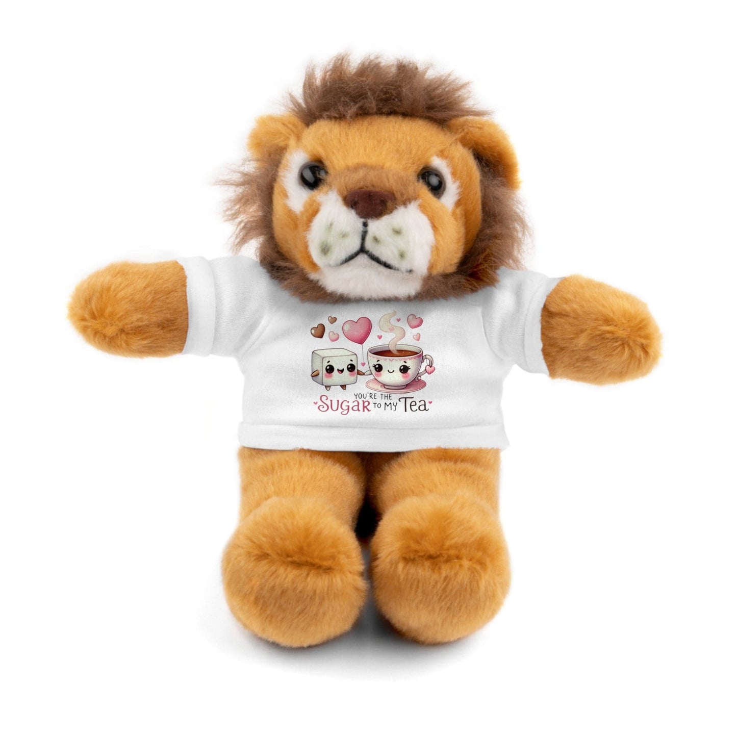 Stuffed Animals with Tee "Sugar To My Tea"