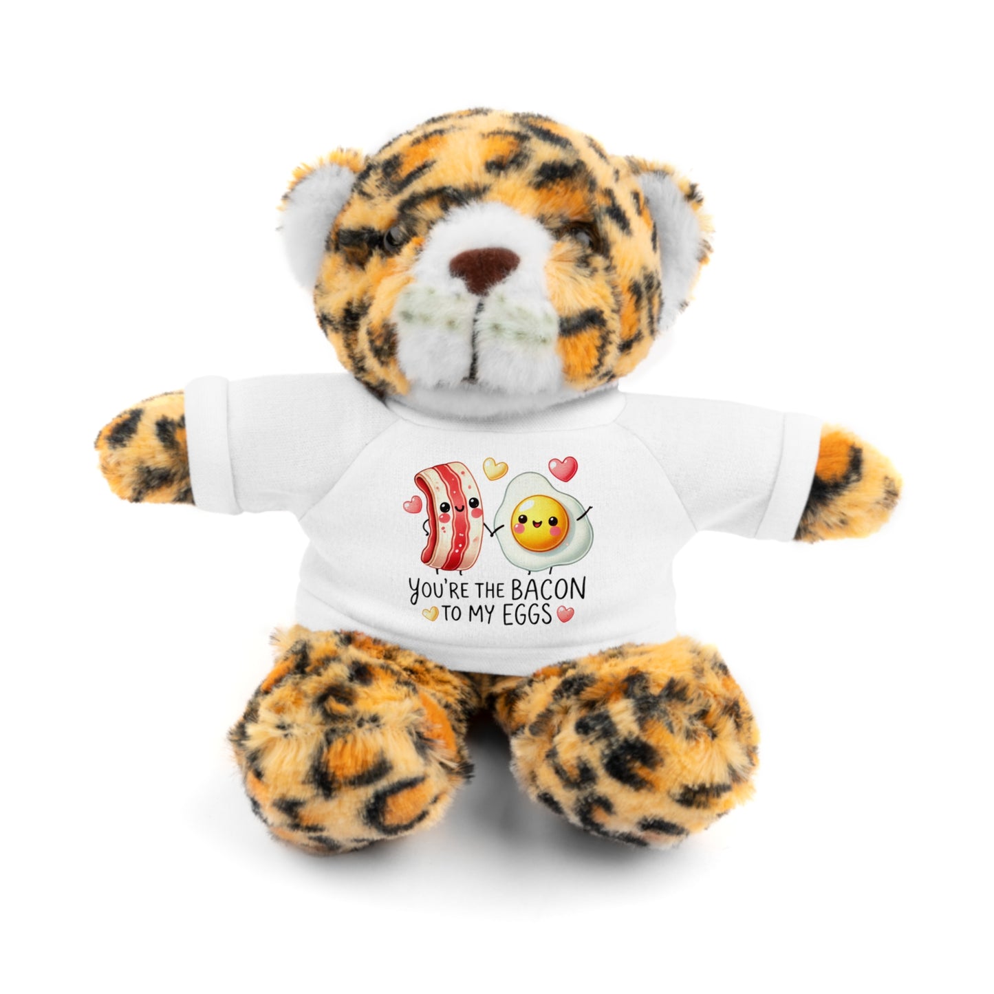 Huggable Valentine’s Day Plushies 'You're the Bacon to My Eggs'