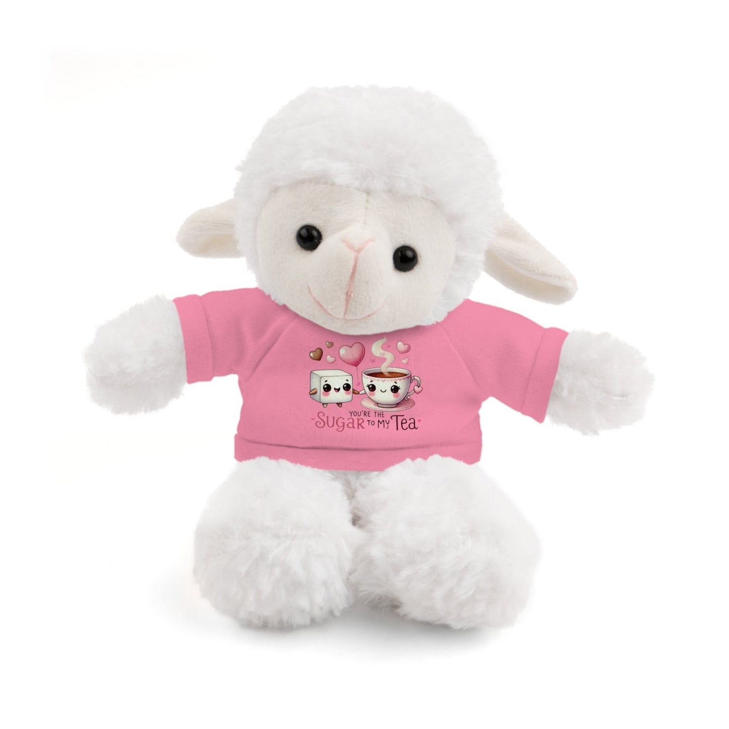 Stuffed Animals with Tee "Sugar To My Tea"