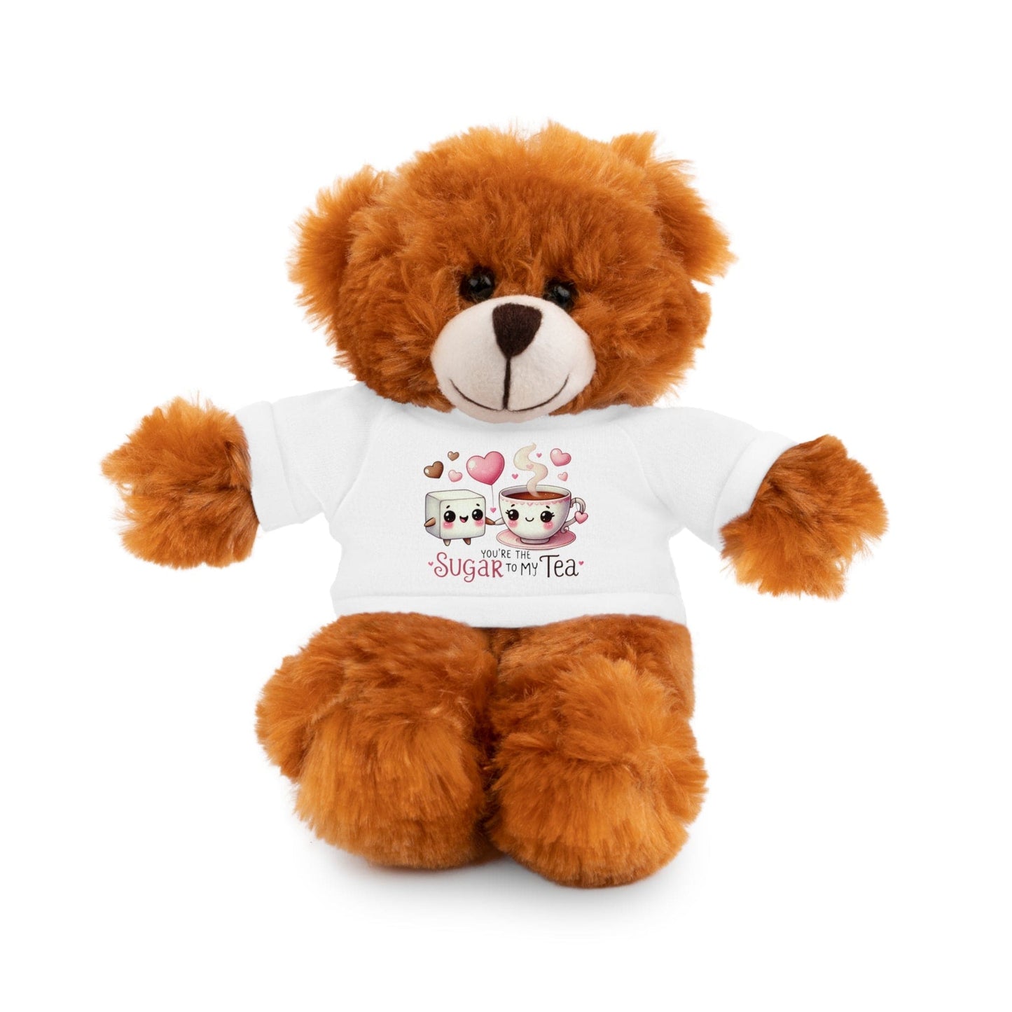 Stuffed Animals with Tee "Sugar To My Tea"