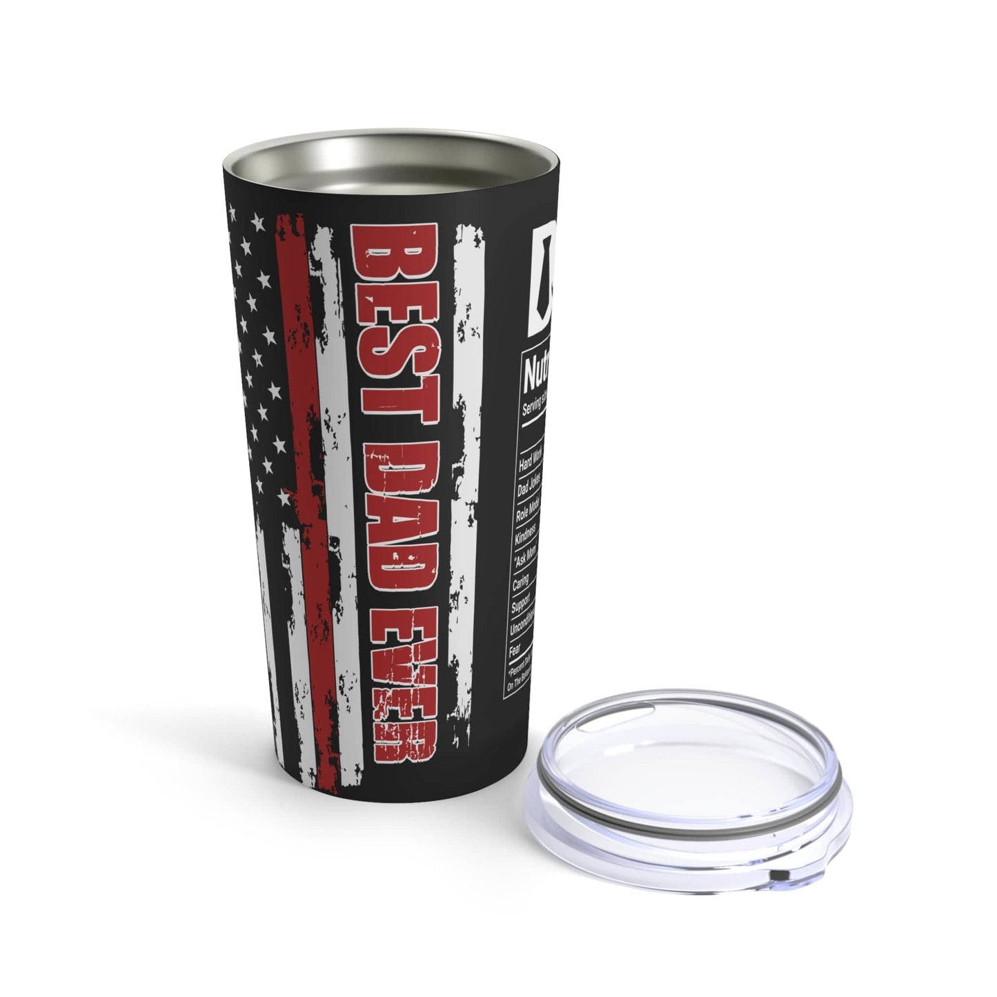 Dad Gift "Nutrition Facts" Tumbler 20oz