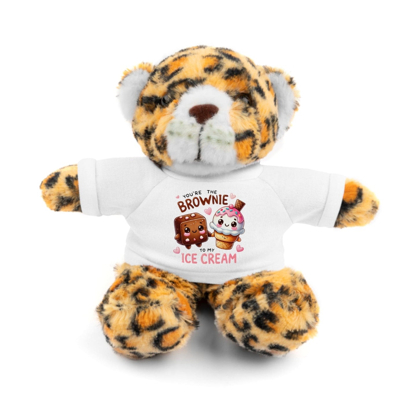 Huggable Valentine’s Day Plushies "Brownie To My Ice Cream"