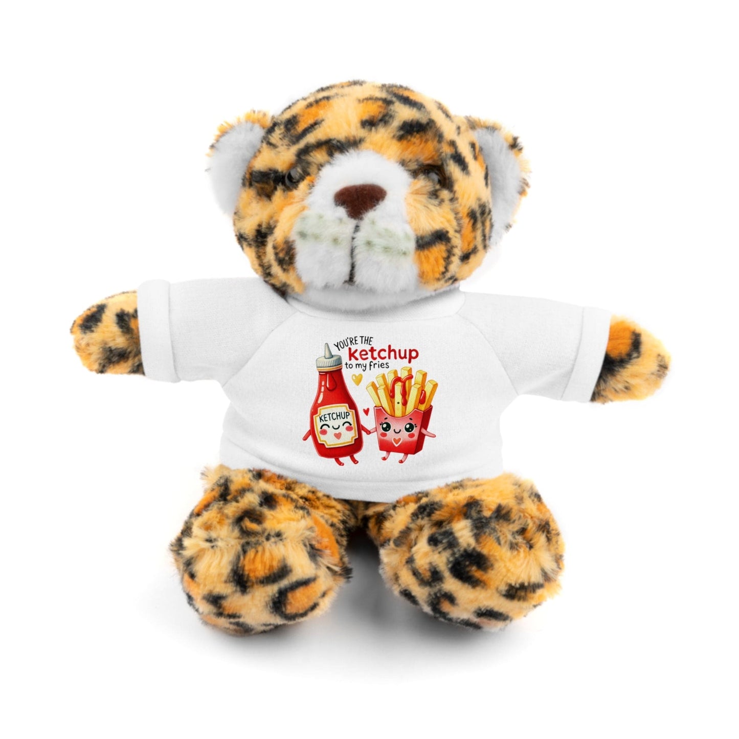 Huggable Valentine’s Day Plushies "Ketchup To My Fries"