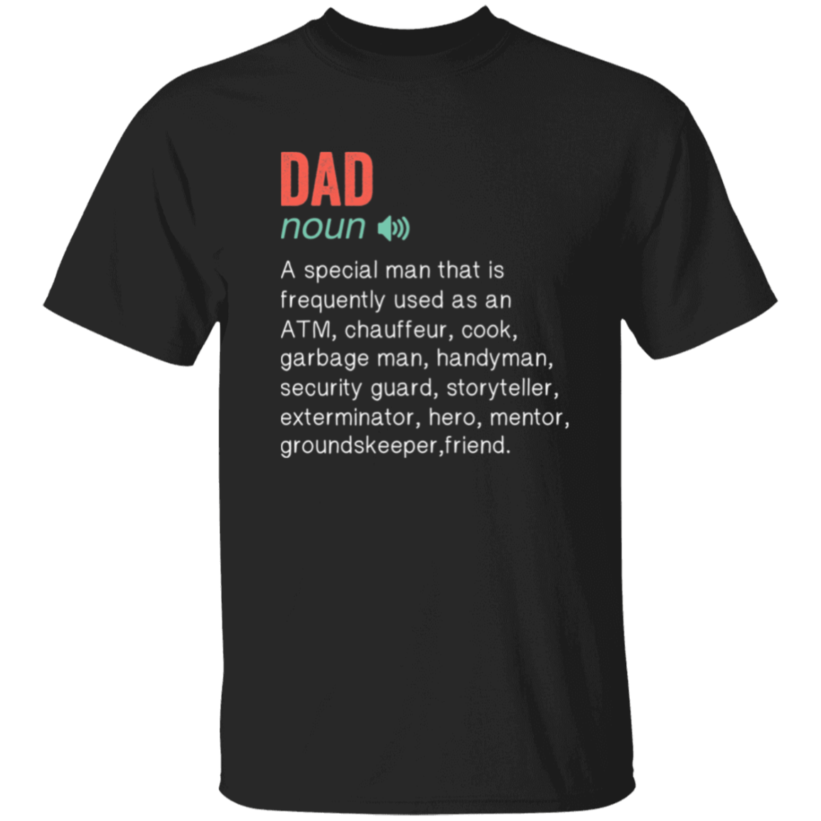 Dad "Noun" Funny T-Shirt