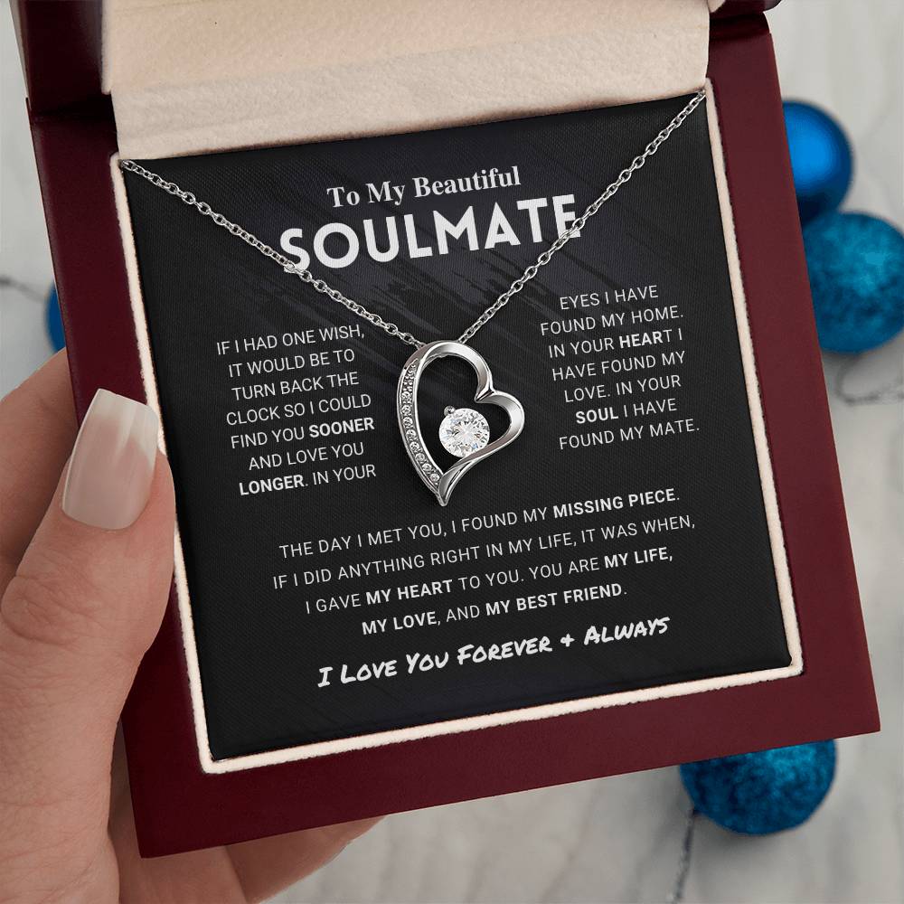 Soulmate "One Wish" Forever Love Necklace