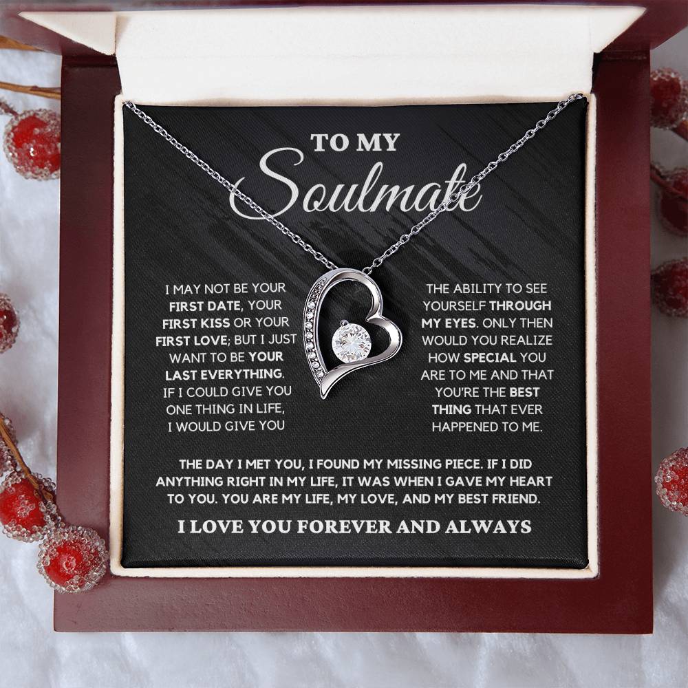 Soulmate Gift "You're The Best Thing" Forever Love Necklace