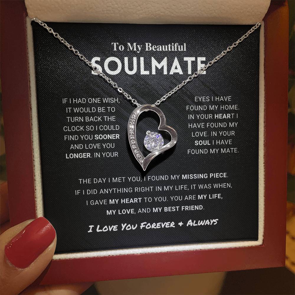 Soulmate "One Wish" Forever Love Necklace