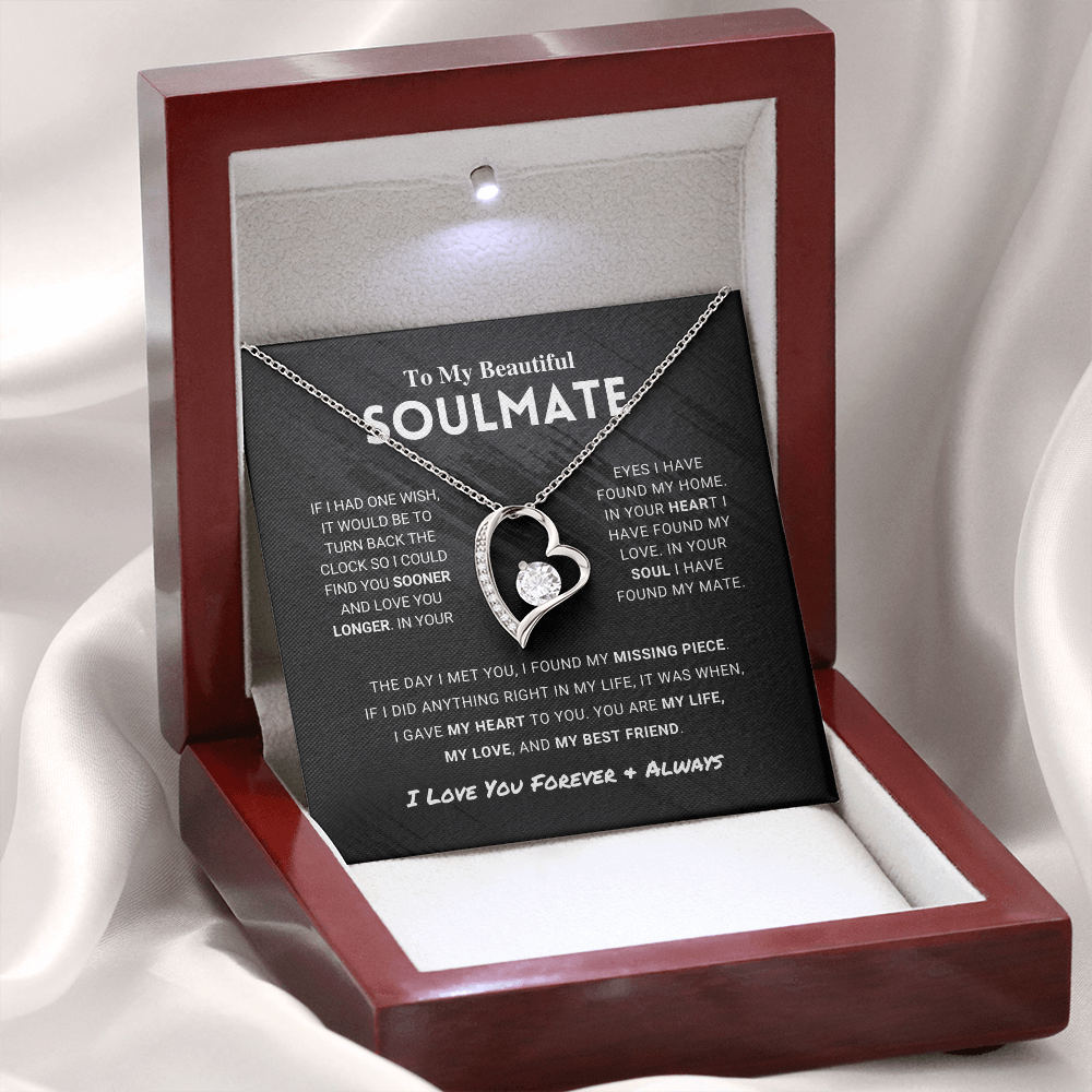 Soulmate "One Wish" Forever Love Necklace