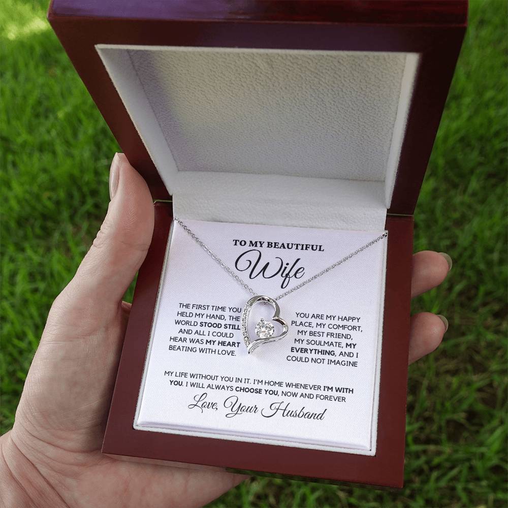 Wife Gift "My Everything" Forever Love Necklace From Husband