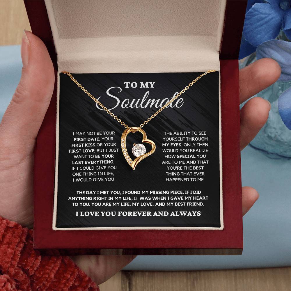 Soulmate Gift "You're The Best Thing" Forever Love Necklace