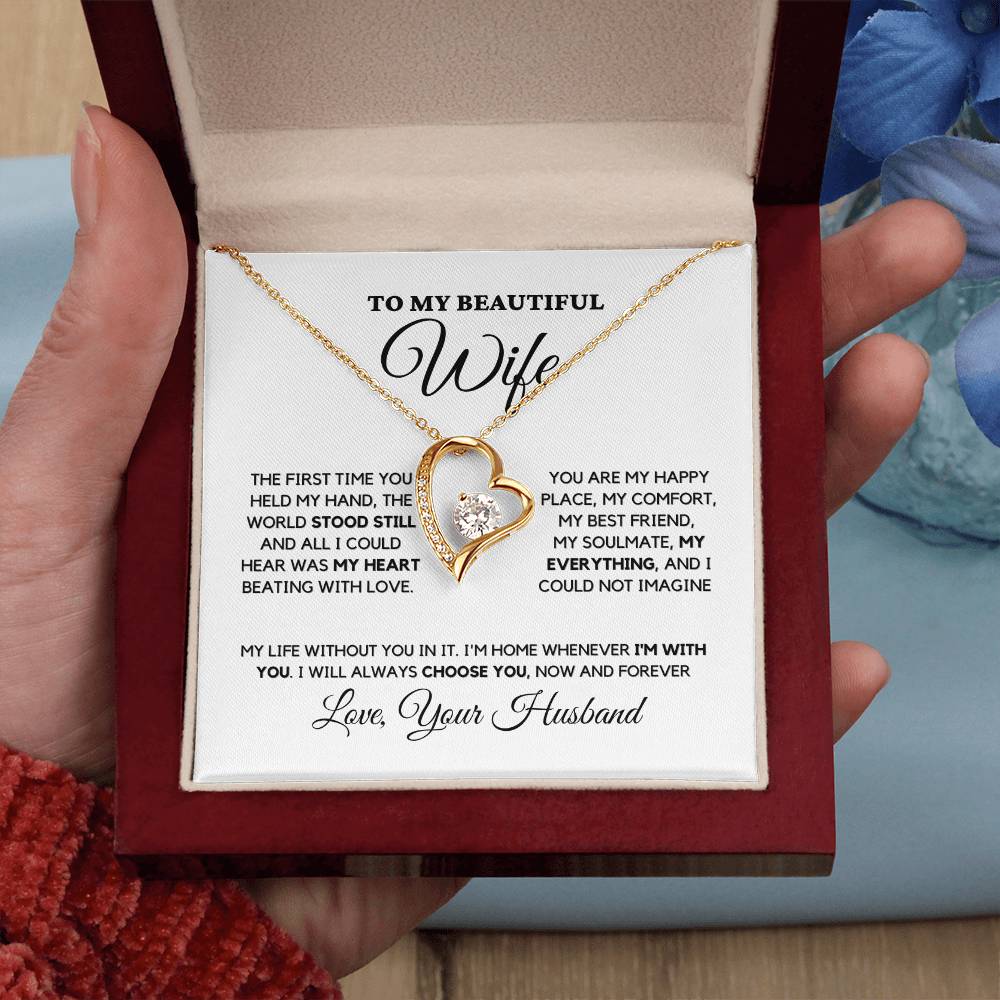 Wife Gift "My Everything" Forever Love Necklace From Husband