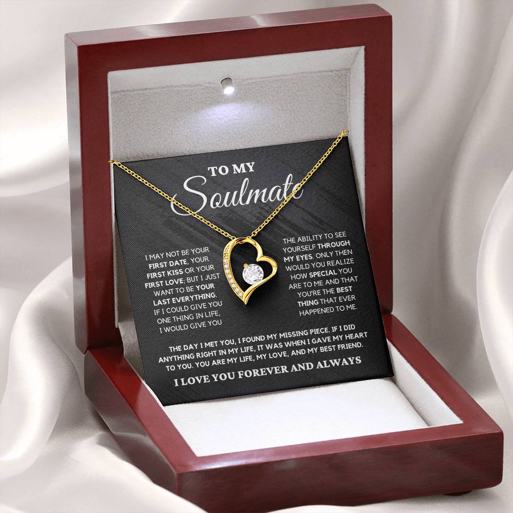 Soulmate Gift "You're The Best Thing" Forever Love Necklace