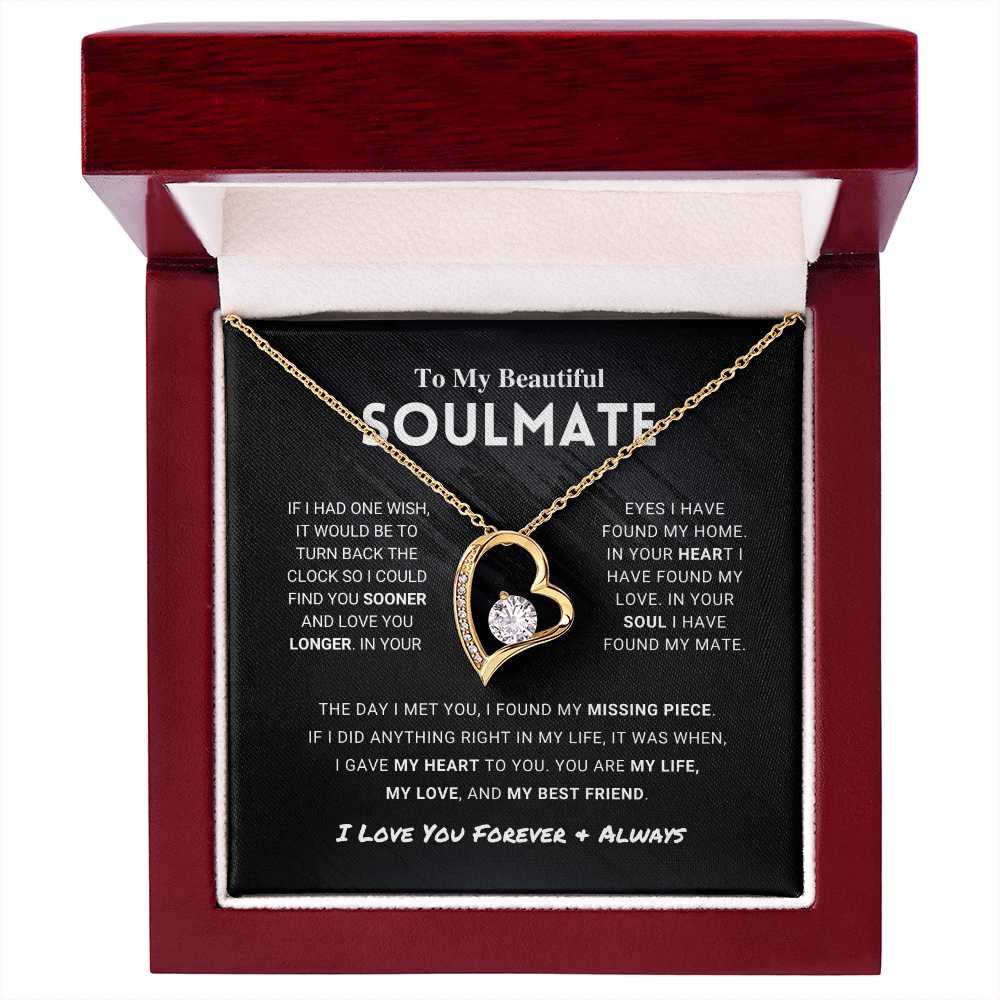 Soulmate "One Wish" Forever Love Necklace