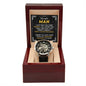My Man "Cherished Memories" Openwork Watch Gift