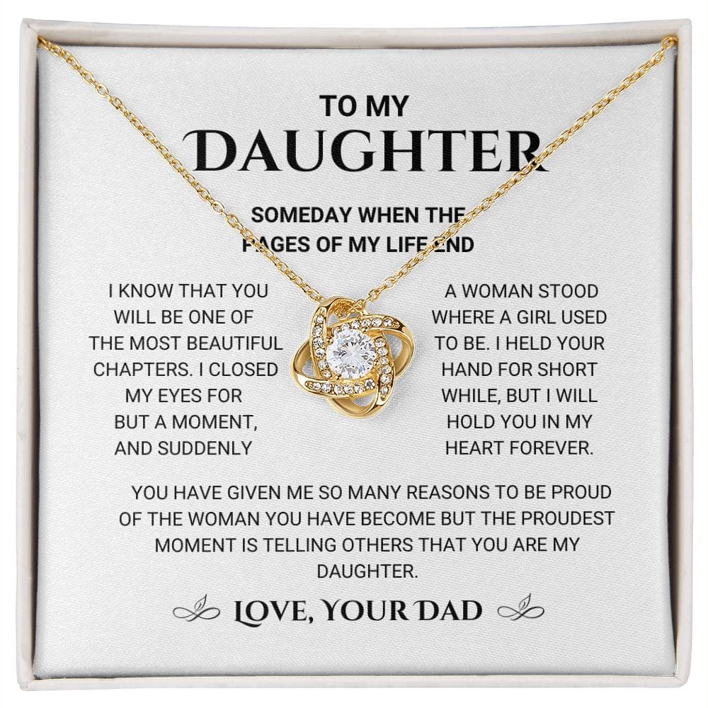 Daughter - Most Beautiful Chapters - Love Knot Necklace