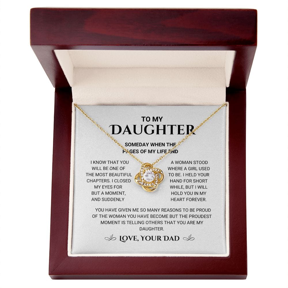 Daughter - Most Beautiful Chapters - Love Knot Necklace