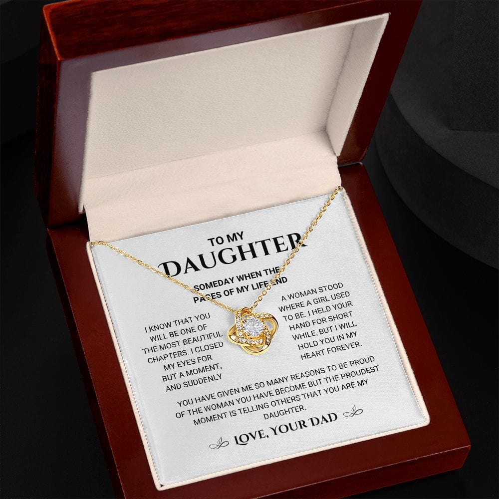 Daughter - Most Beautiful Chapters - Love Knot Necklace