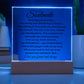 To My Soulmate "You Complete Me" Acrylic Plaque