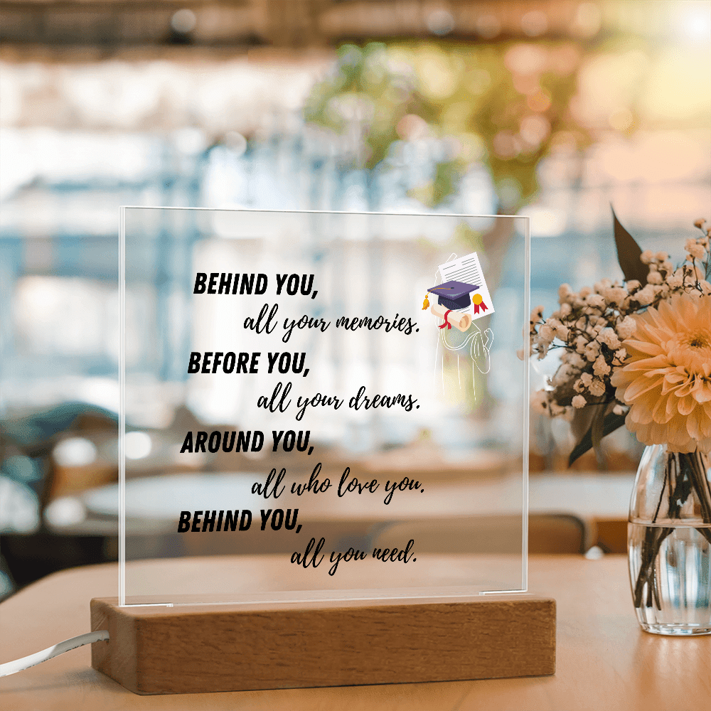 Graduation Acrylic Square Plaque