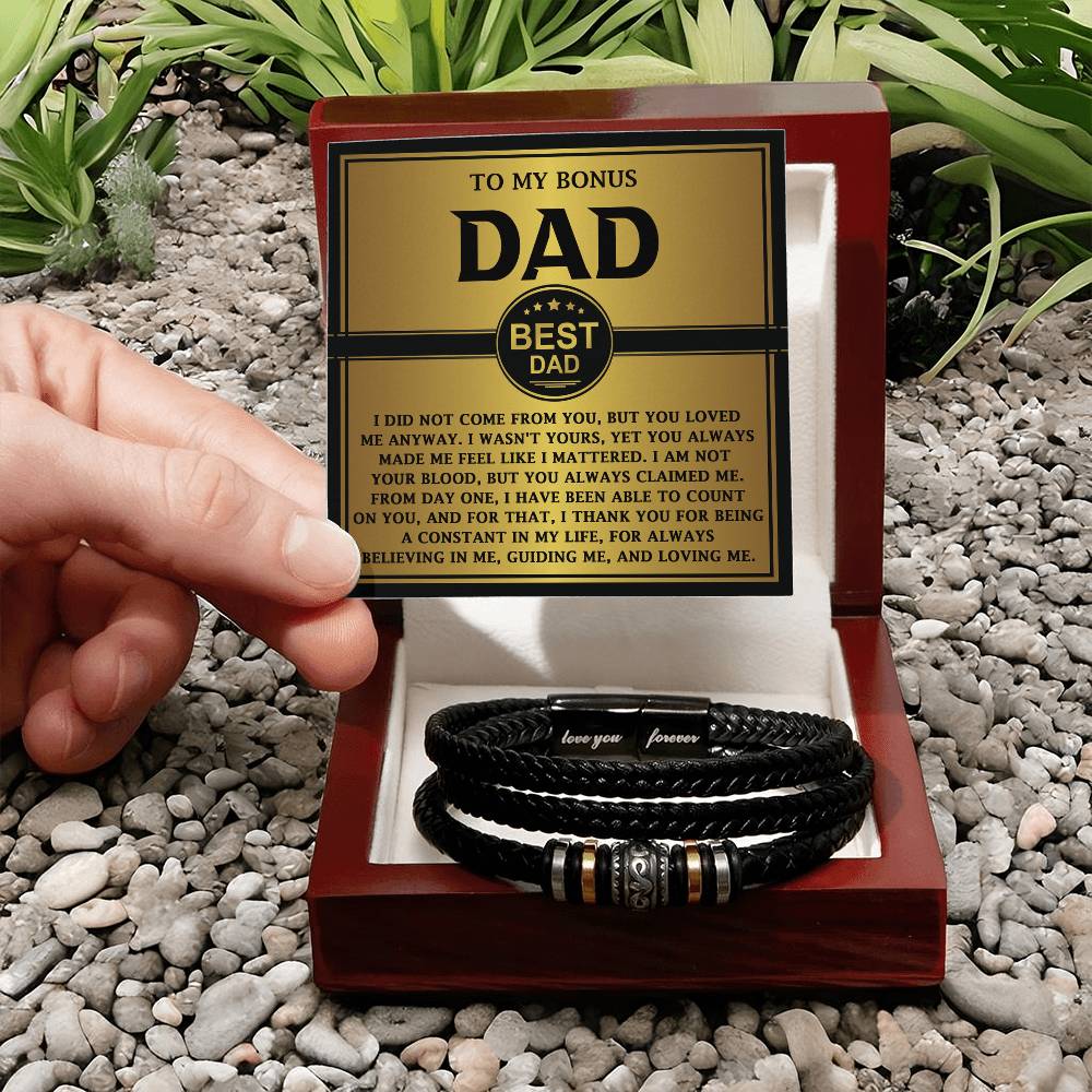 Bonus Dad "Constant In My Life" Bracelet Gift