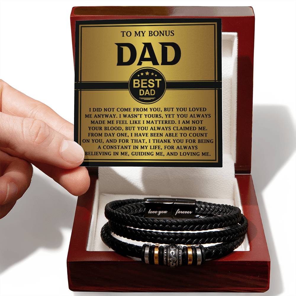 Bonus Dad "Constant In My Life" Bracelet Gift