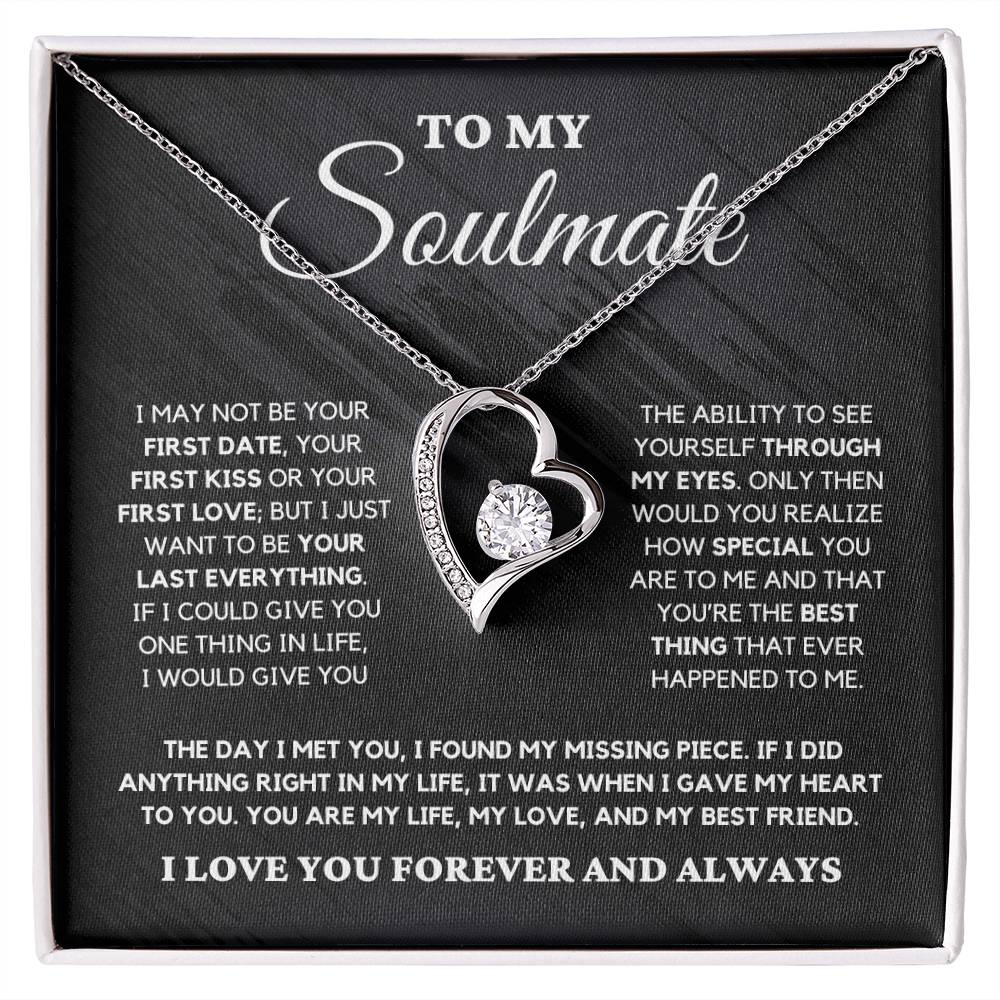 Soulmate Gift "You're The Best Thing" Forever Love Necklace