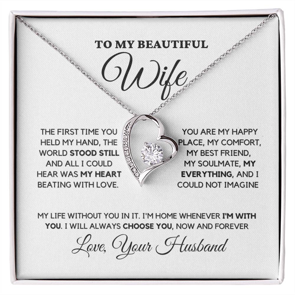 Wife Gift "My Everything" Forever Love Necklace From Husband