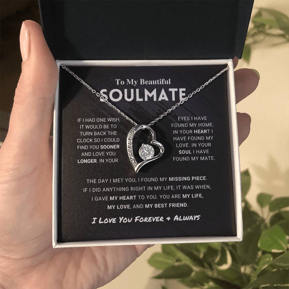 Soulmate "One Wish" Forever Love Necklace