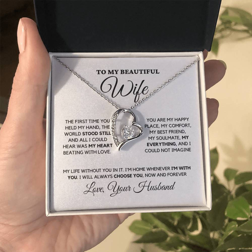 Wife Gift "My Everything" Forever Love Necklace From Husband