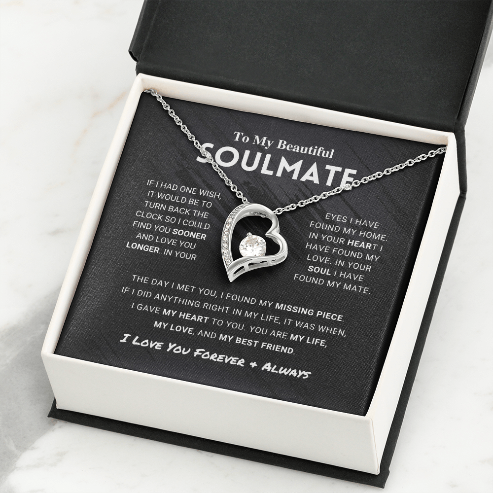 Soulmate "One Wish" Forever Love Necklace