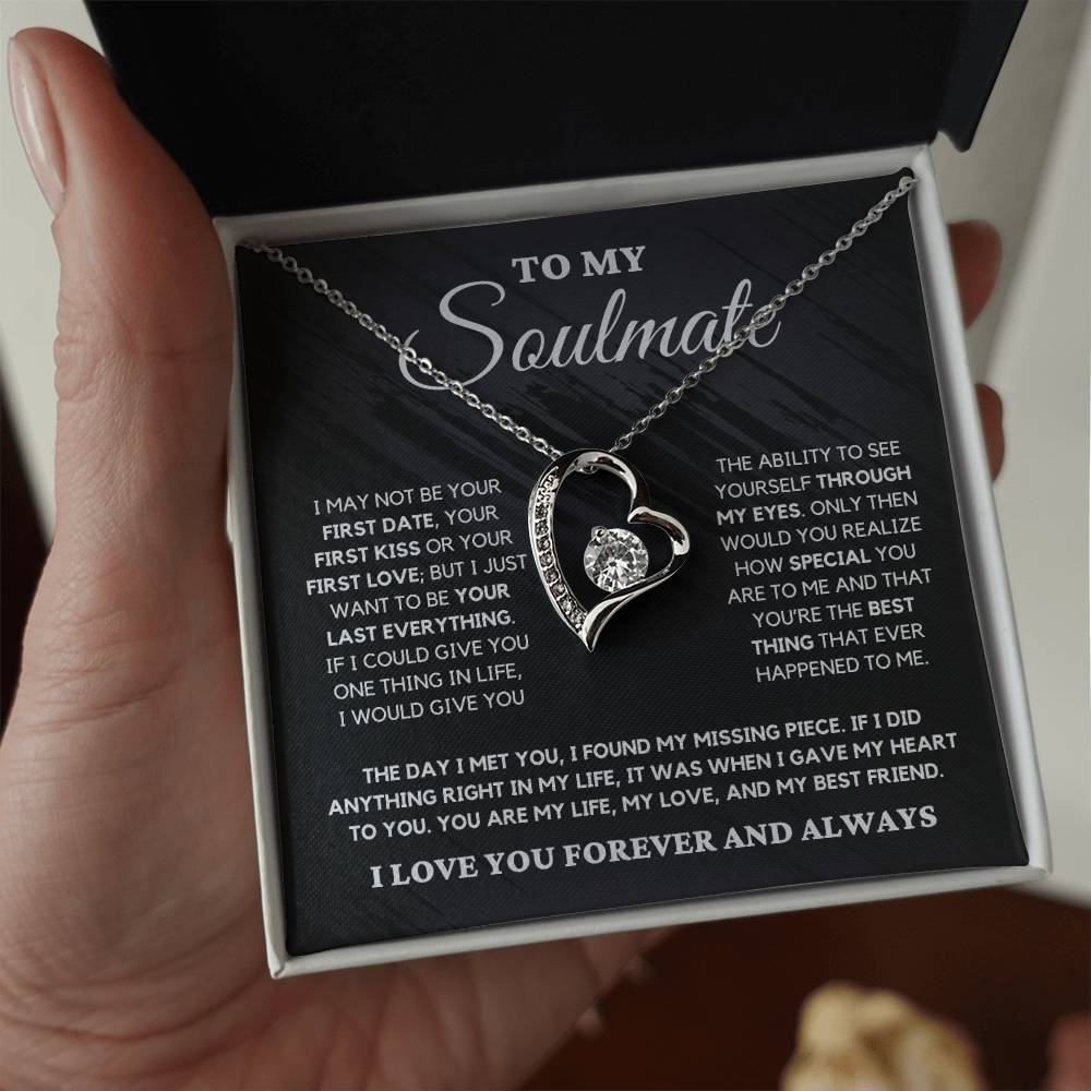 Soulmate Gift "You're The Best Thing" Forever Love Necklace