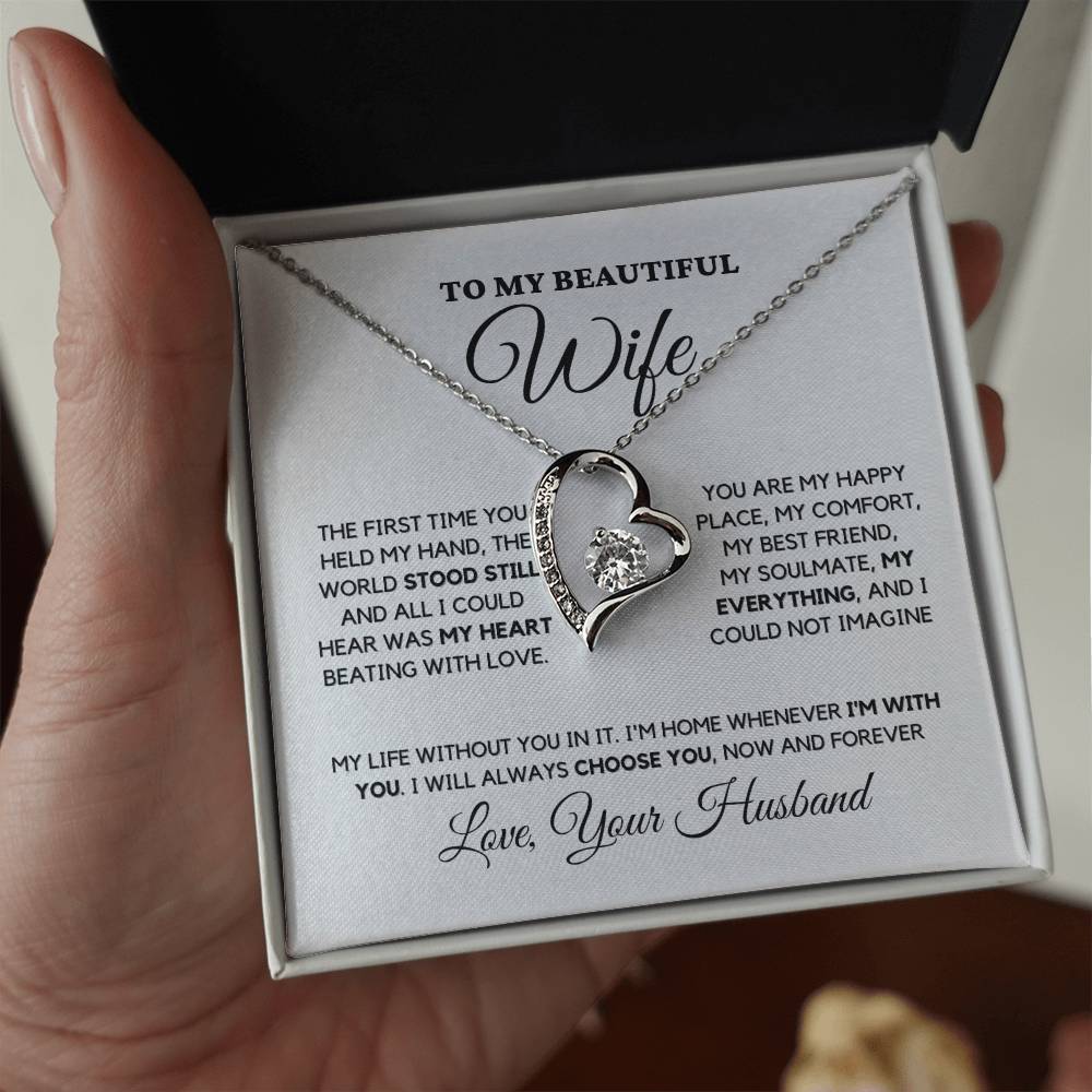 Wife Gift "My Everything" Forever Love Necklace From Husband