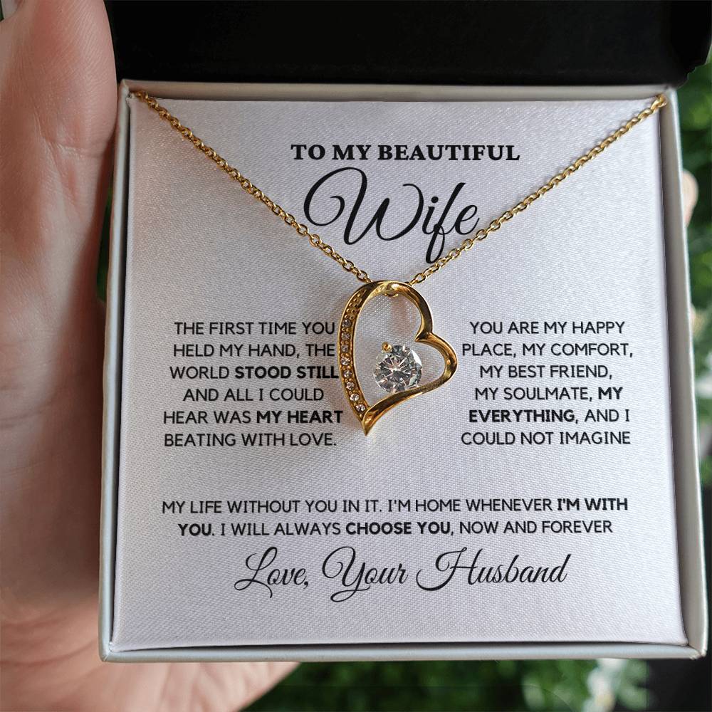 Wife Gift "My Everything" Forever Love Necklace From Husband