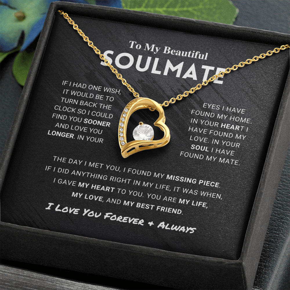 Soulmate "One Wish" Forever Love Necklace