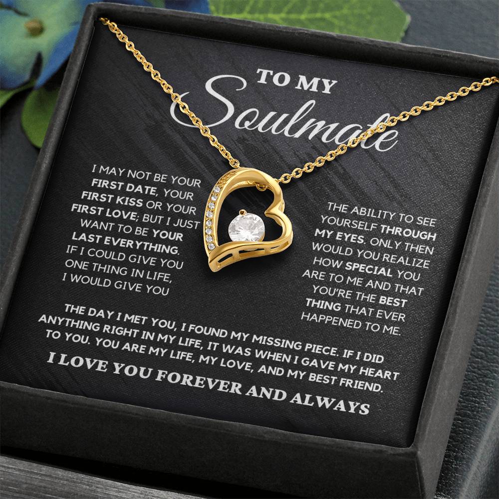 Soulmate Gift "You're The Best Thing" Forever Love Necklace