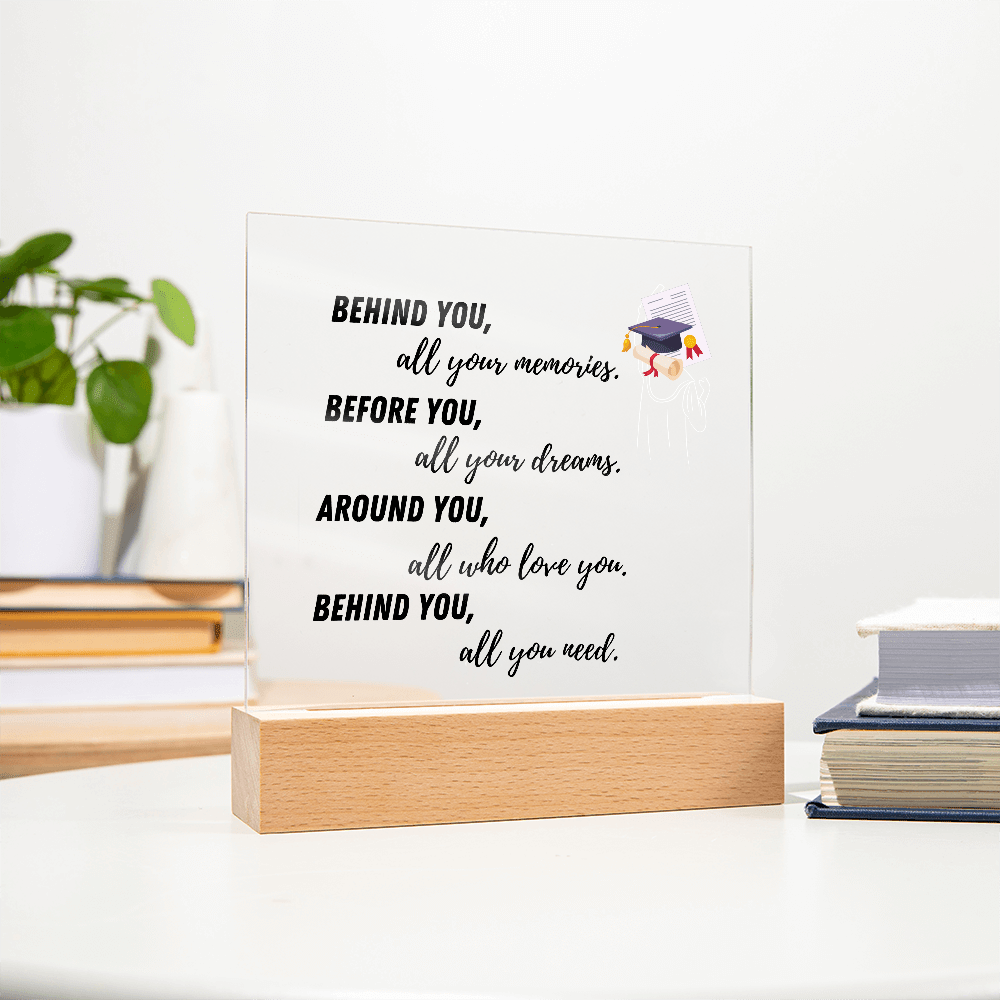 Graduation Acrylic Square Plaque