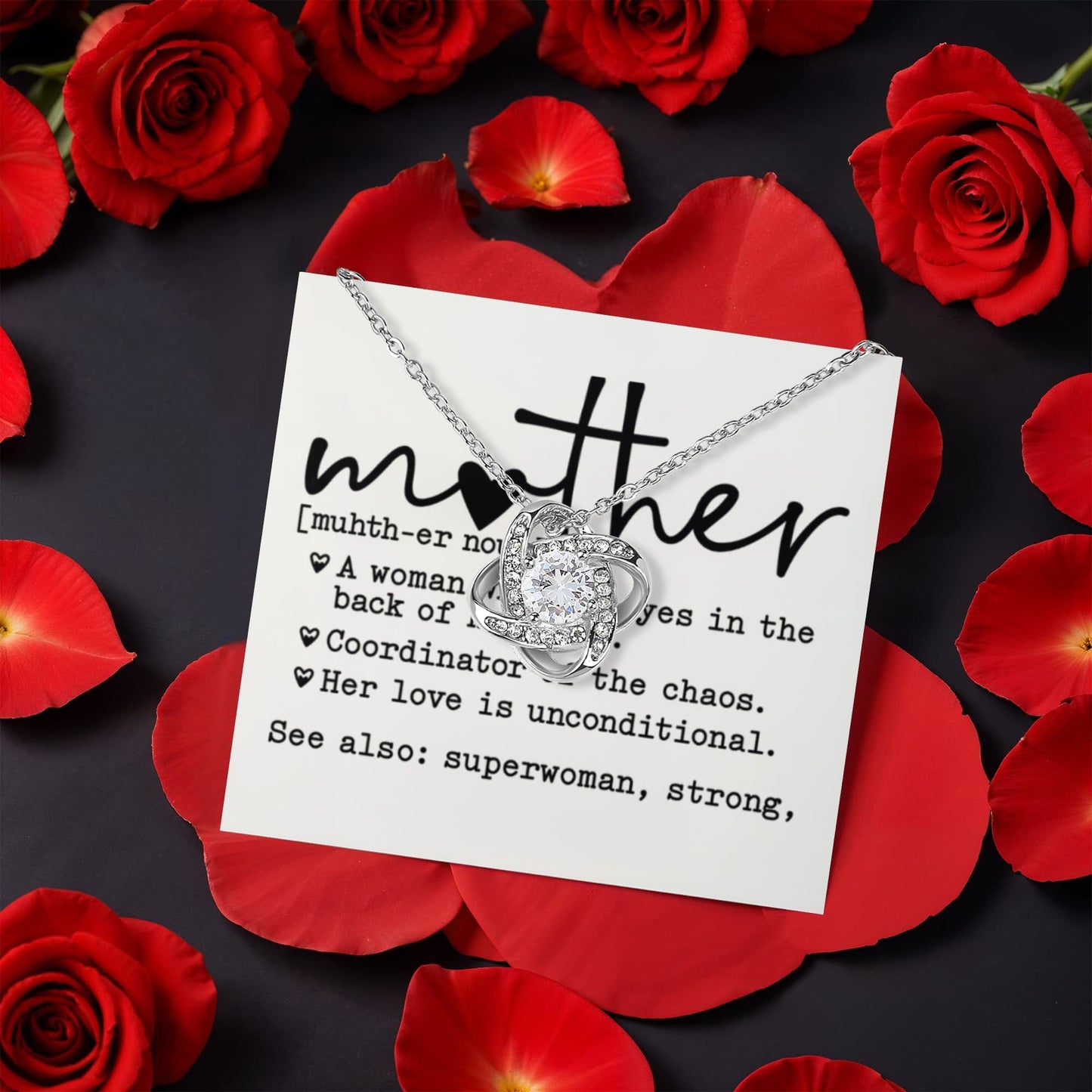 Mother "Superwoman" Rotating Rose Gift