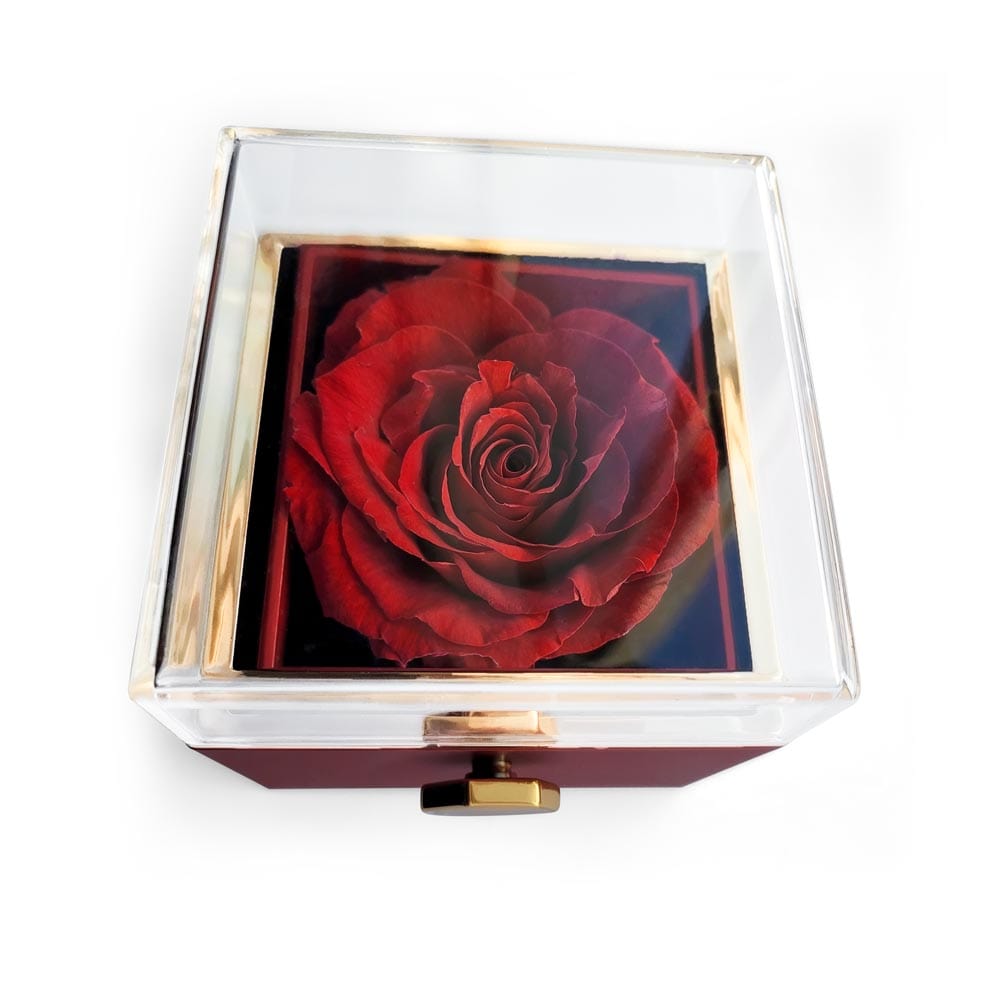 Mother "Superwoman" Rotating Rose Gift