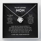 Mom - You're The World - Love Knot Necklace