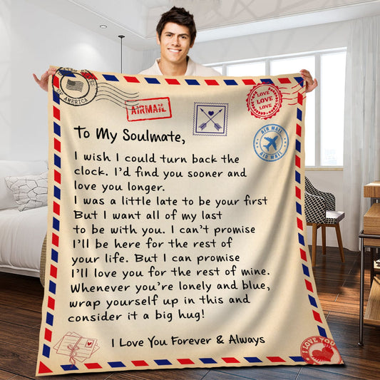 Soulmate - Giant Love Letter Blanket