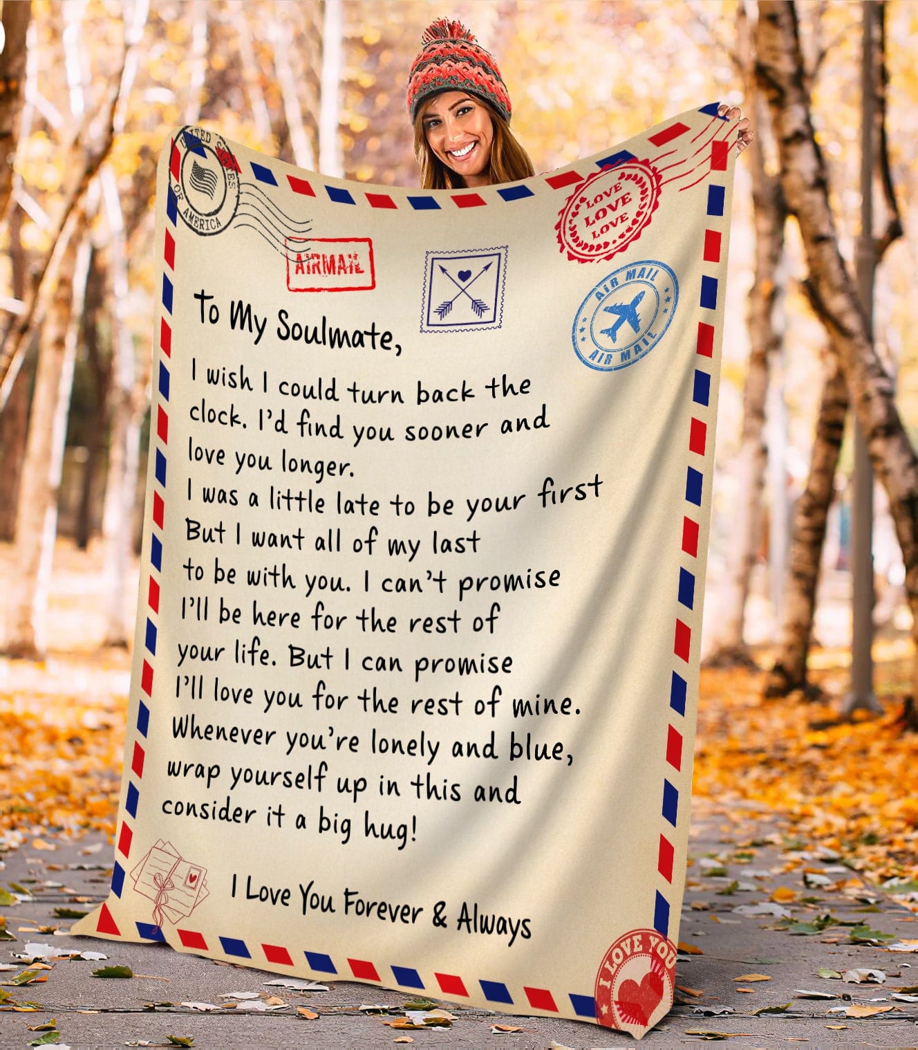 Soulmate - Giant Love Letter Blanket